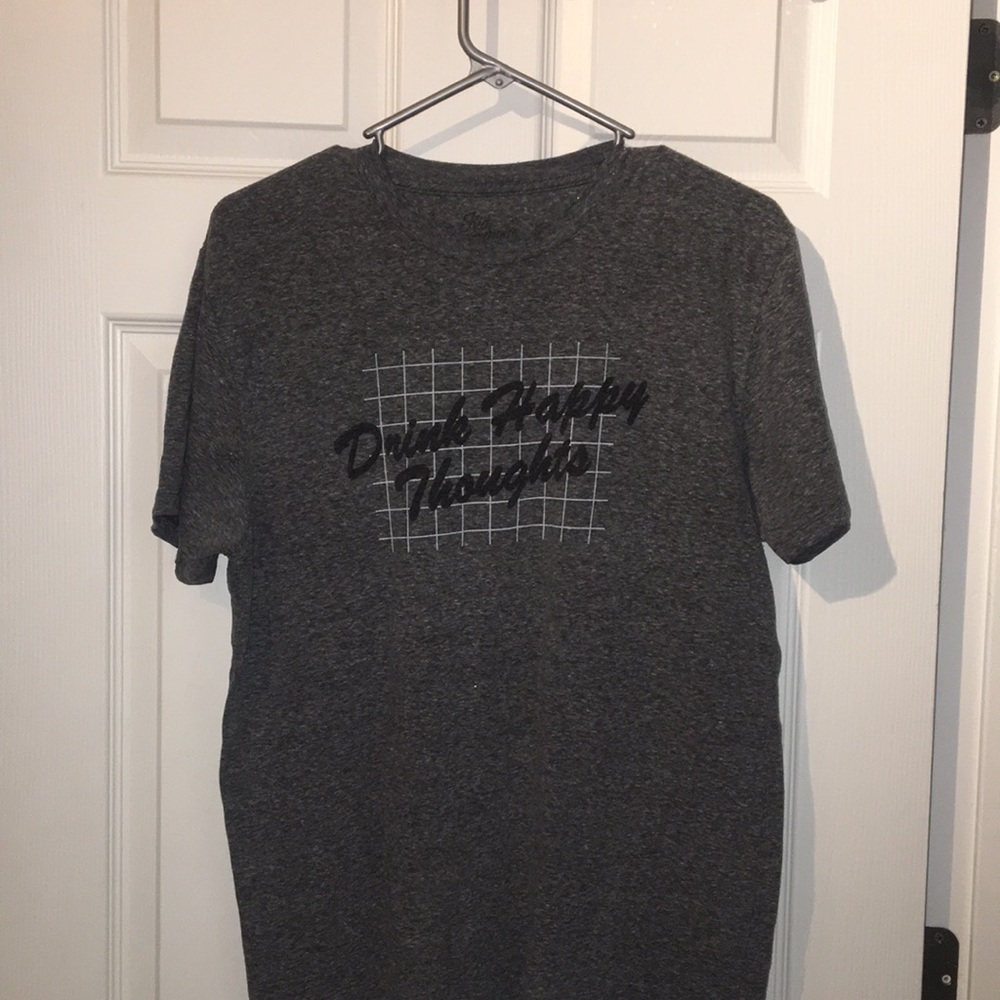 Drink happy thought t-shirt!